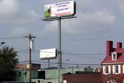 Philadelphia billboard on I-95
